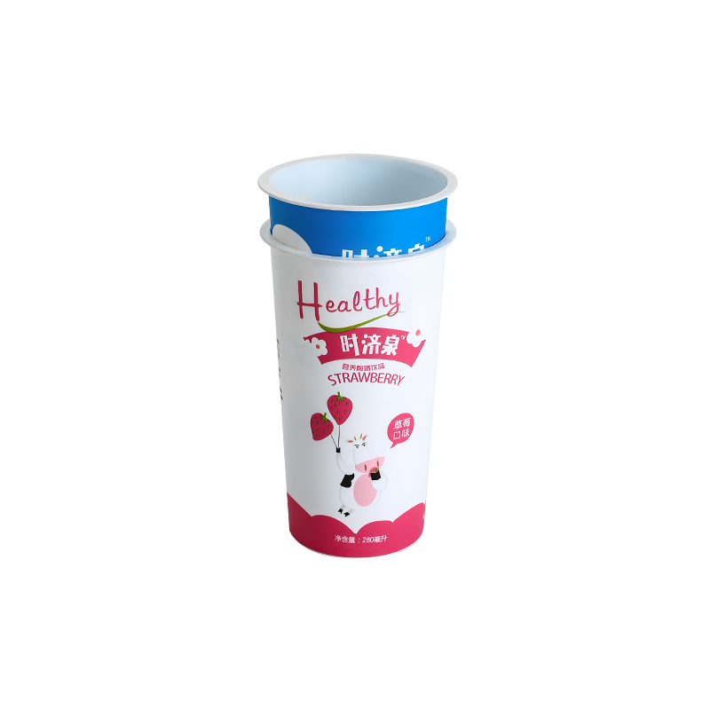 9oz/280ml PP plastic bubble boba tea cups can be customized pattern