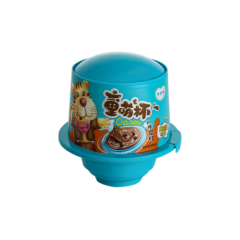 1oz/40ml top round bottom cone children's PP plastic chocolate cups